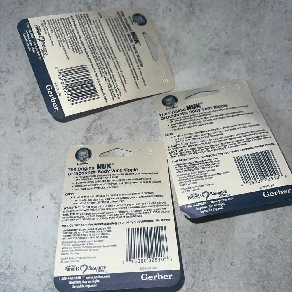 Nuk packs